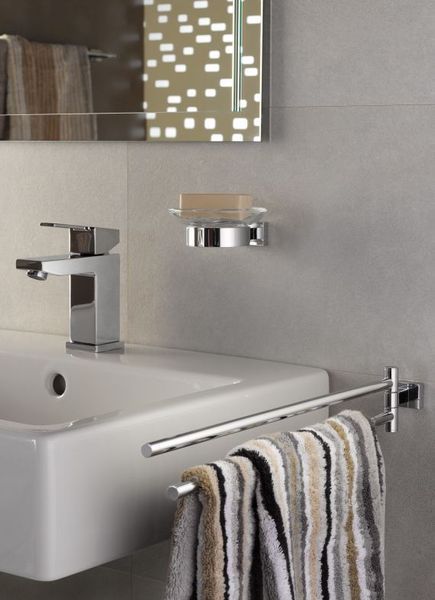 Grohe Essentials Cube Держатель для стакана или мыльницы, хром (40508001) 40508001 фото