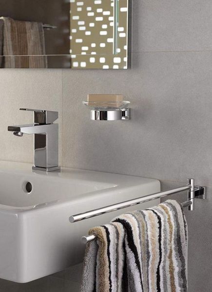 Grohe Essentials Cube Держатель для стакана или мыльницы, хром (40508001) 40508001 фото