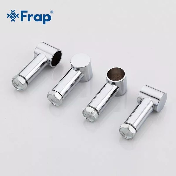 Полиця скляна кутова Frap F1907-2, 2-х ярусна, 290х290 мм 1037728 фото