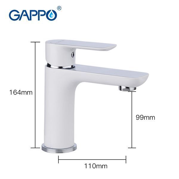 Змішувач для раковини GAPPO G1048 1034024 фото