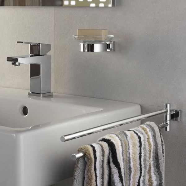 Grohe Essentials Cube Держатель для стакана или мыльницы, хром (40508001) 40508001 фото