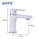Змішувач для раковини GAPPO G1048 1034024 фото 2